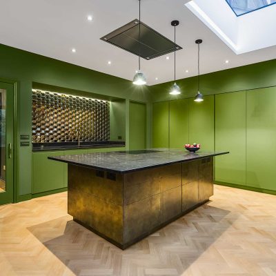 Kitchen and counter